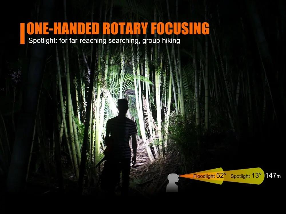 Fenix HL40R Focusable USB Rechargeable LED Headlamp Fenix Store