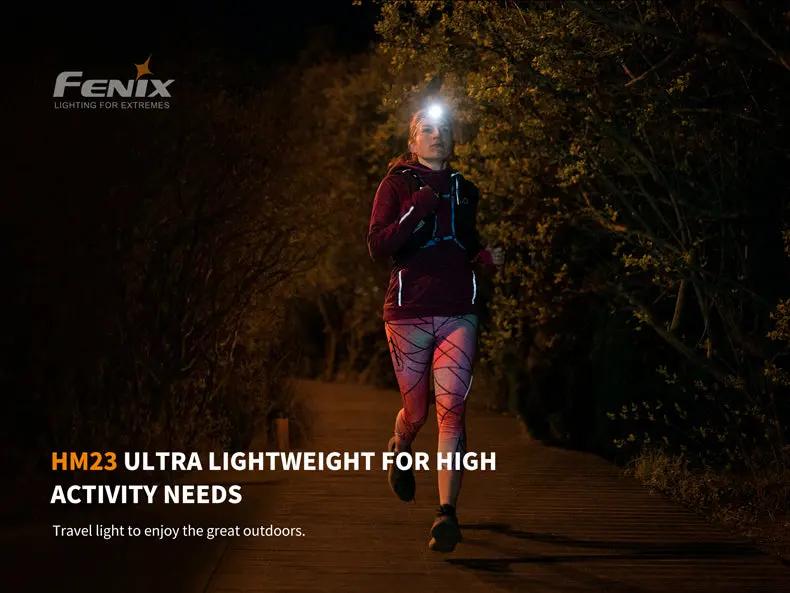 Fenix HM23 Compact Hiking and Running Headlamp - Discontinued Fenix Store