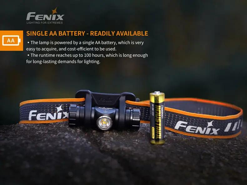 Fenix HM23 Compact Hiking and Running Headlamp - Discontinued Fenix Store