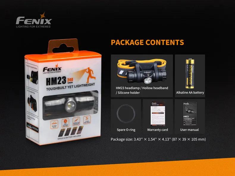 Fenix HM23 Compact Hiking and Running Headlamp - Discontinued Fenix Store