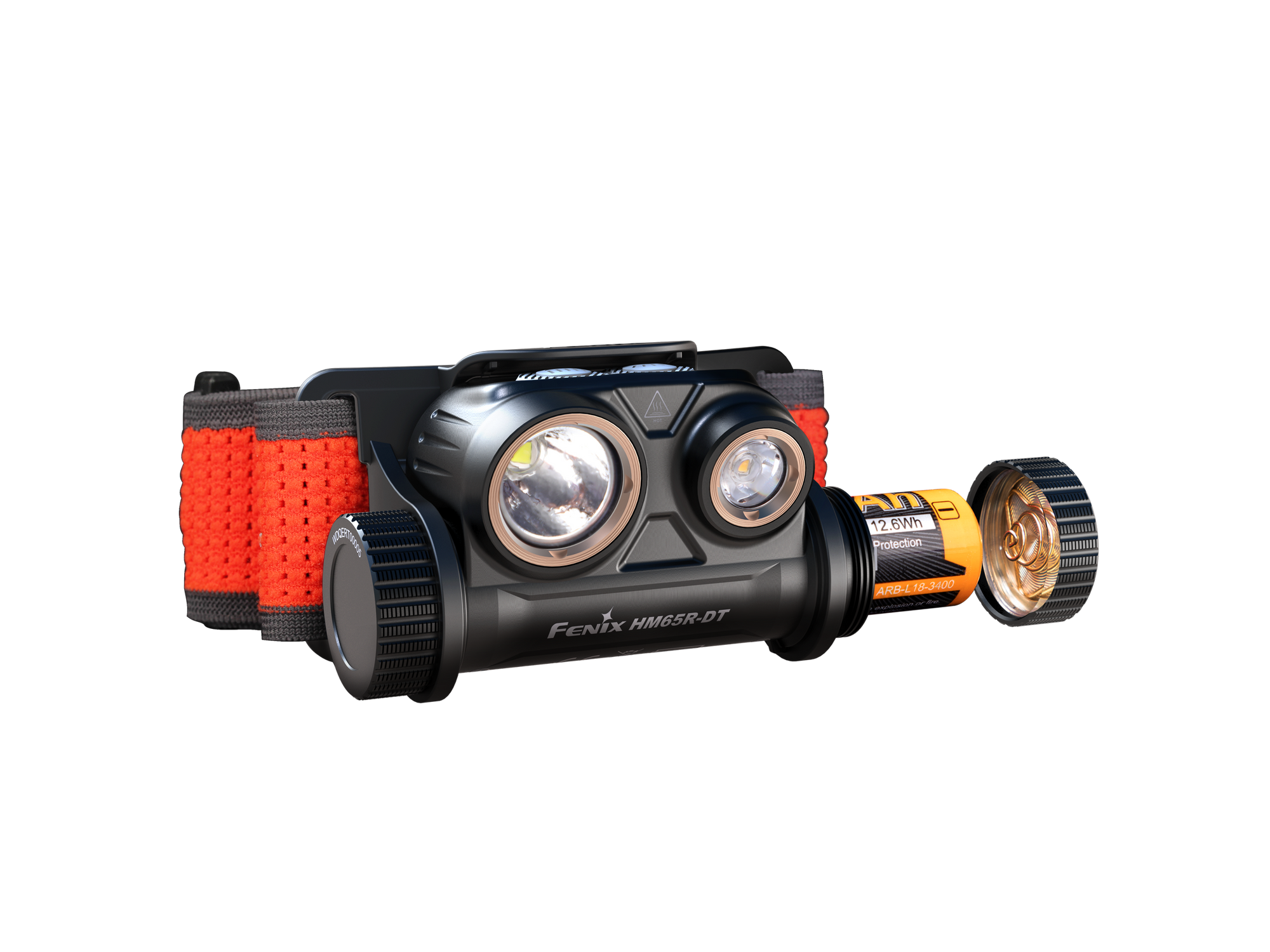 Fenix HM65R-DT Trail Running LED Headlamp Fenix Store