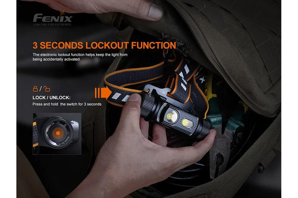 Fenix HM70R Rechargeable LED Headlamp - 1600 Lumens Fenix Store