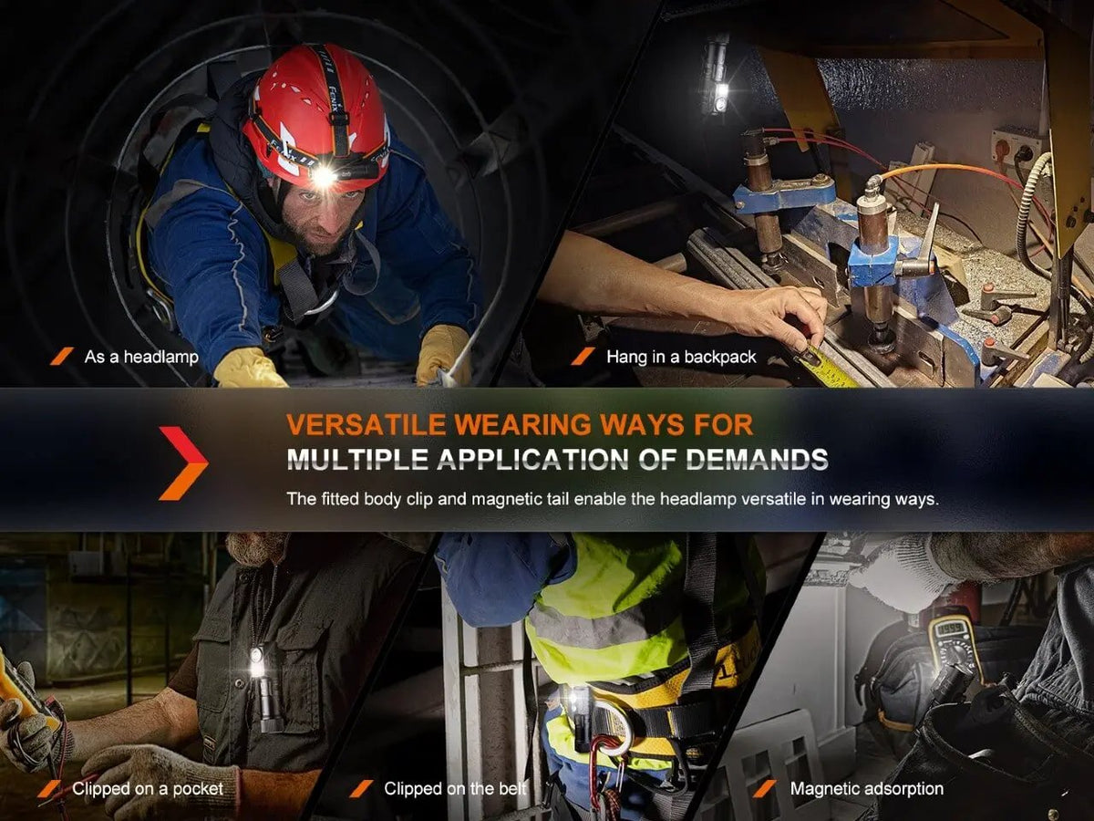 Fenix HM71R Rechargeable Industrial LED Headlamp Fenix Store