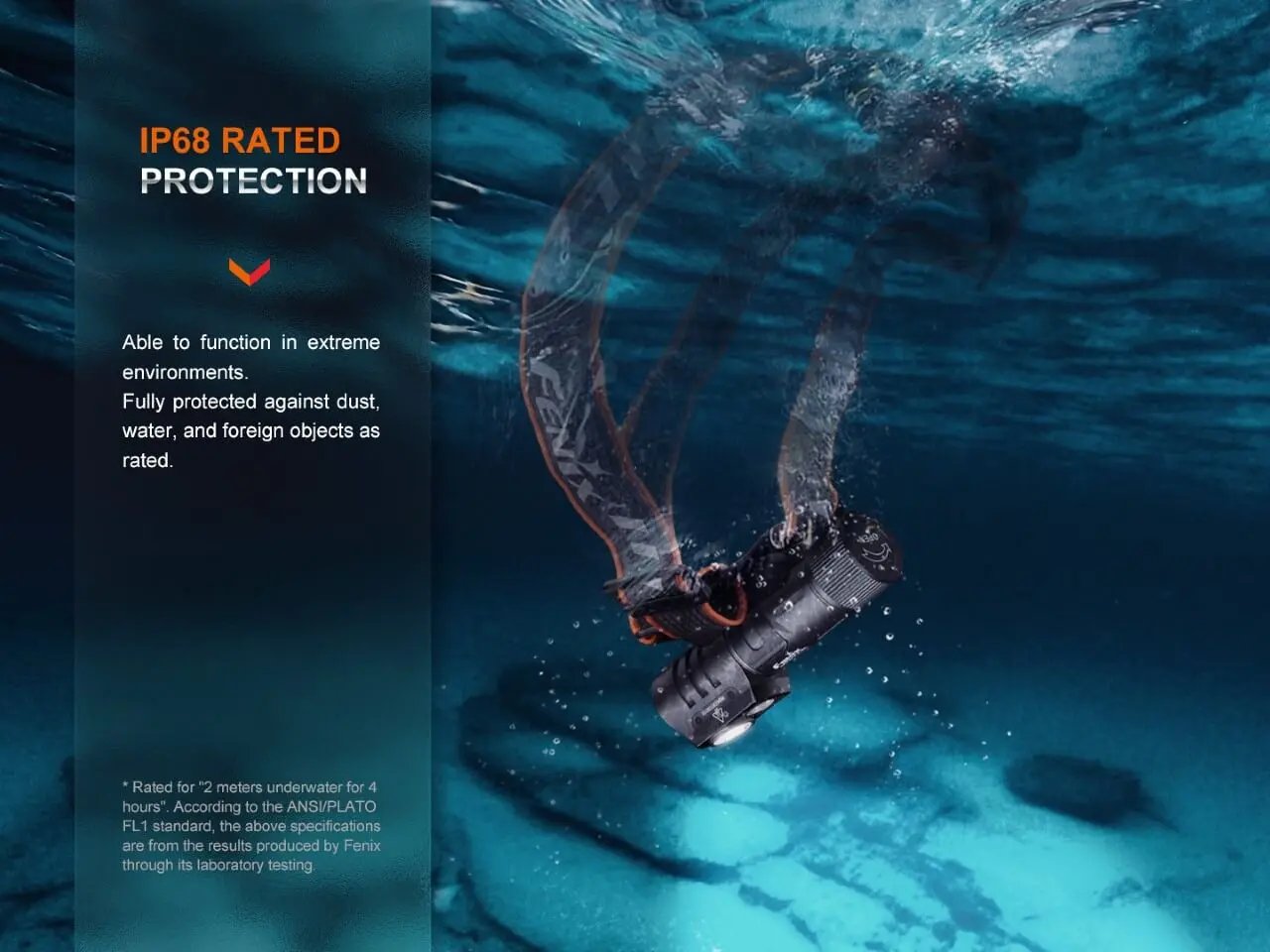 Fenix HM71R Rechargeable Industrial LED Headlamp Fenix Store