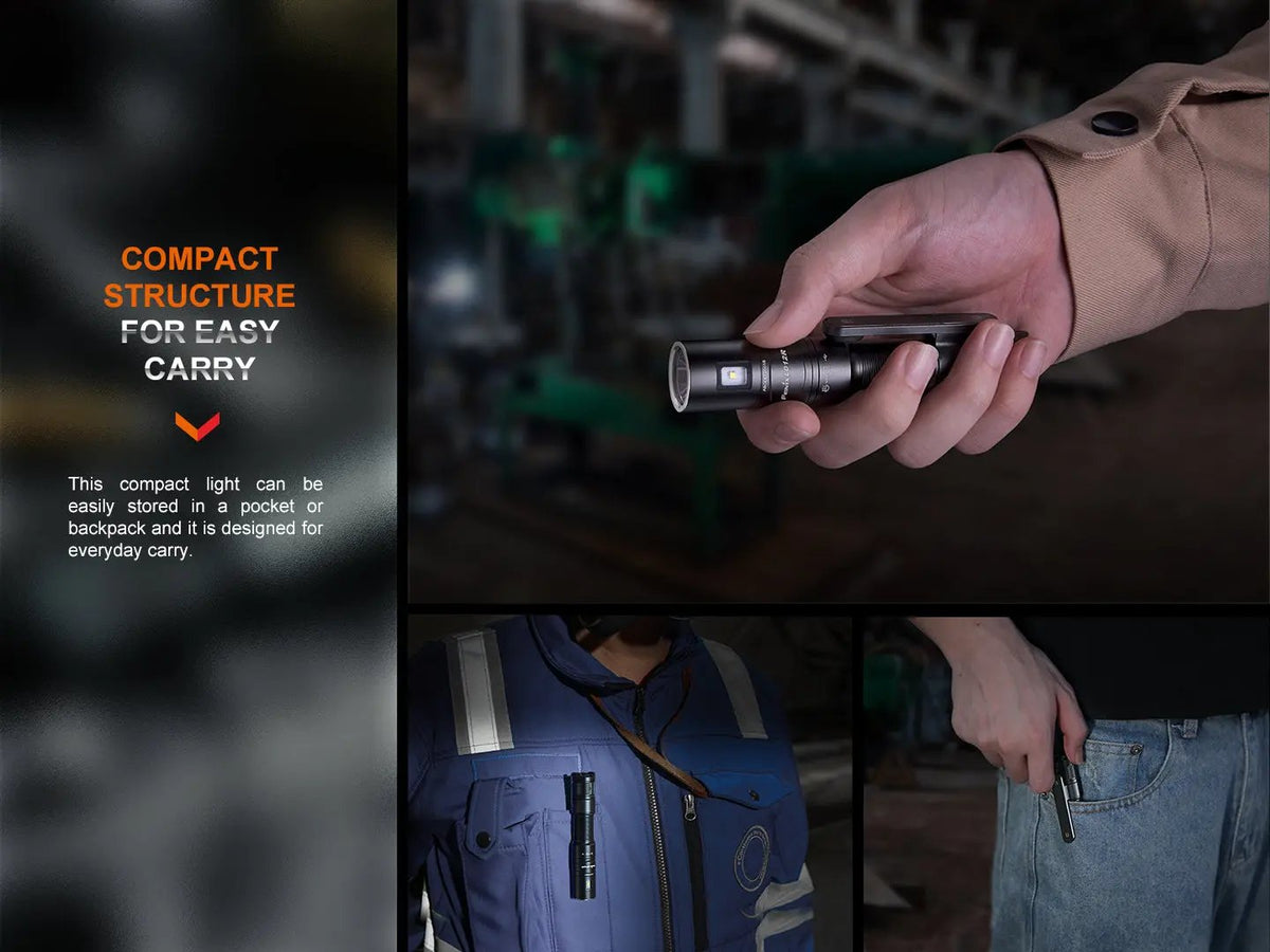 Fenix LD12R Dual Light Flashlight - 600 Lumens Fenix Store