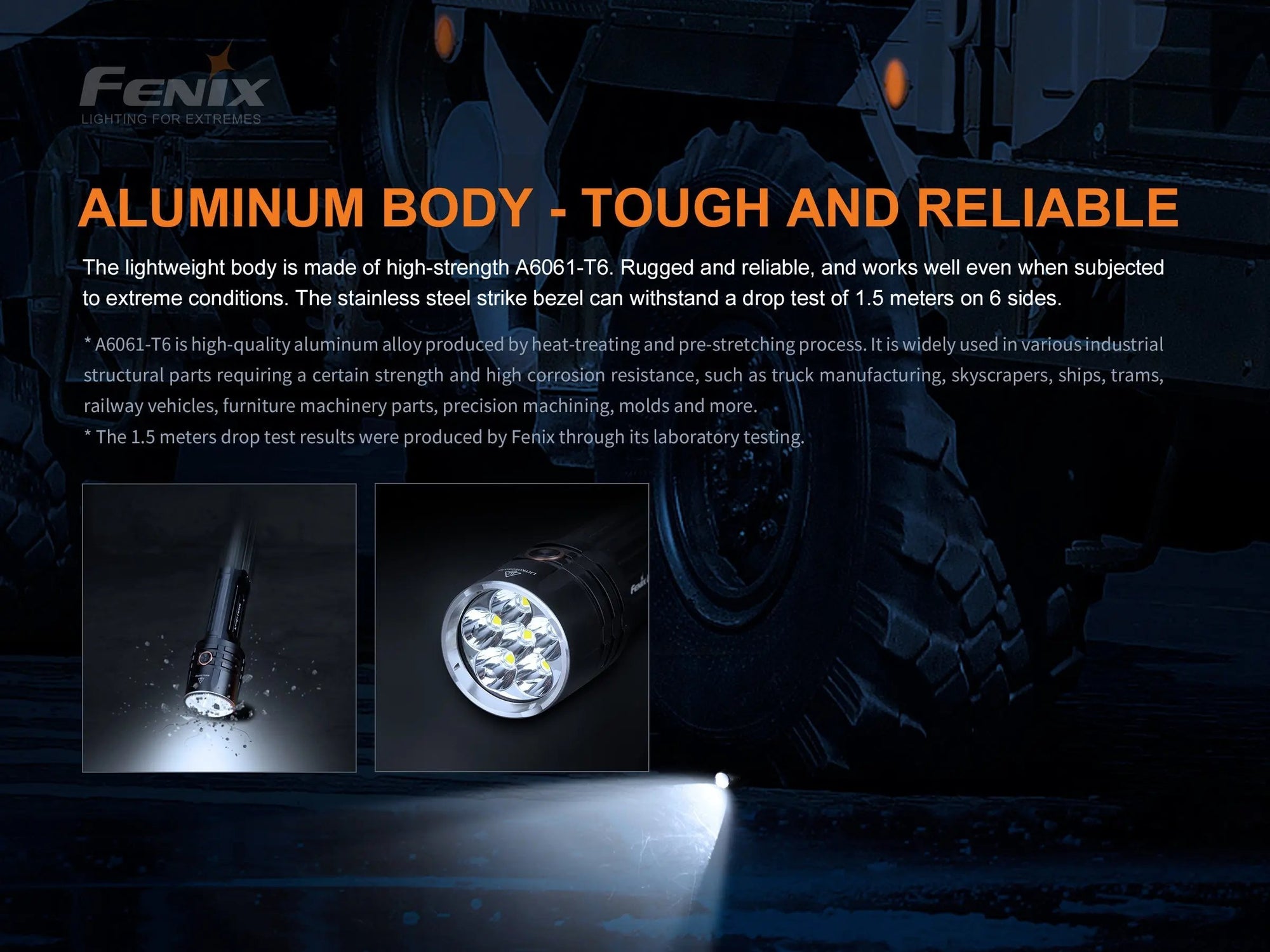 Fenix LR35R Rechargeable LED Flashlight - 10,000 Lumens Fenix Store