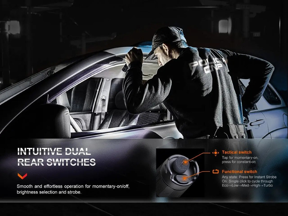 Fenix PD35R Compact Rechargeable Tactical Flashlight Fenix Store