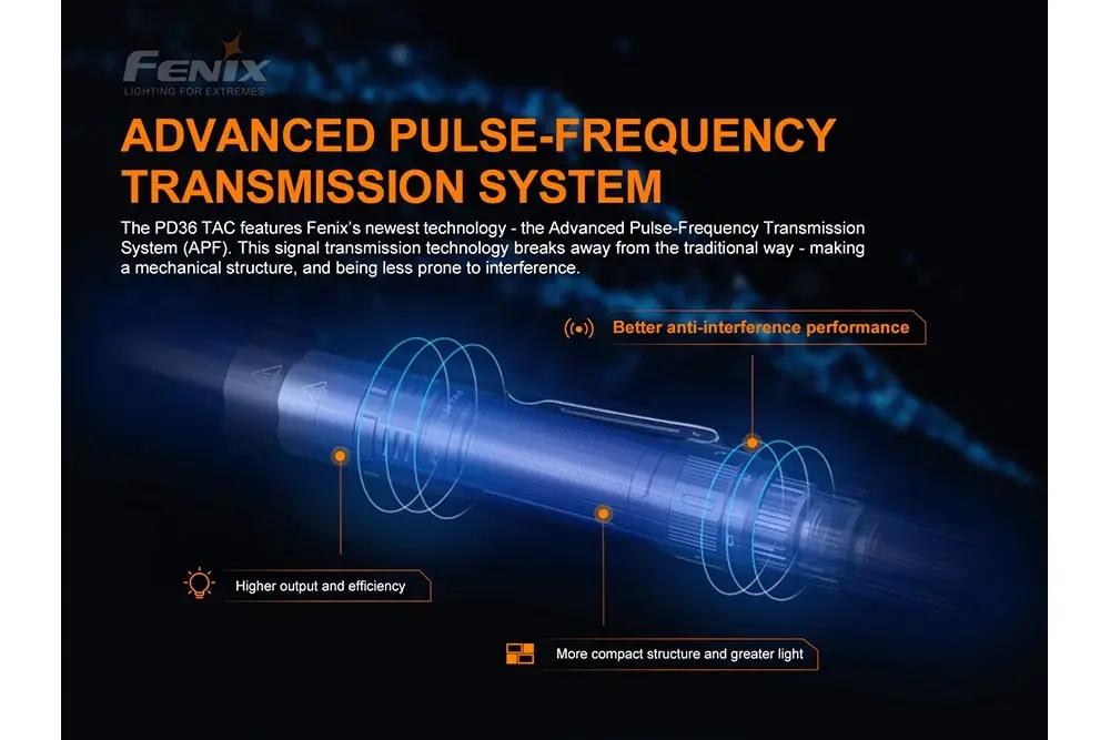 Fenix PD36 TAC Tactical Flashlight - 3000 Lumens Fenix Store