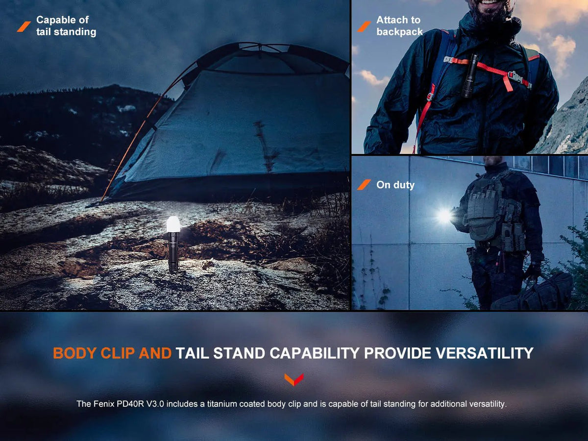 Fenix PD40R V3 Rechargeable Flashlight Fenix Store