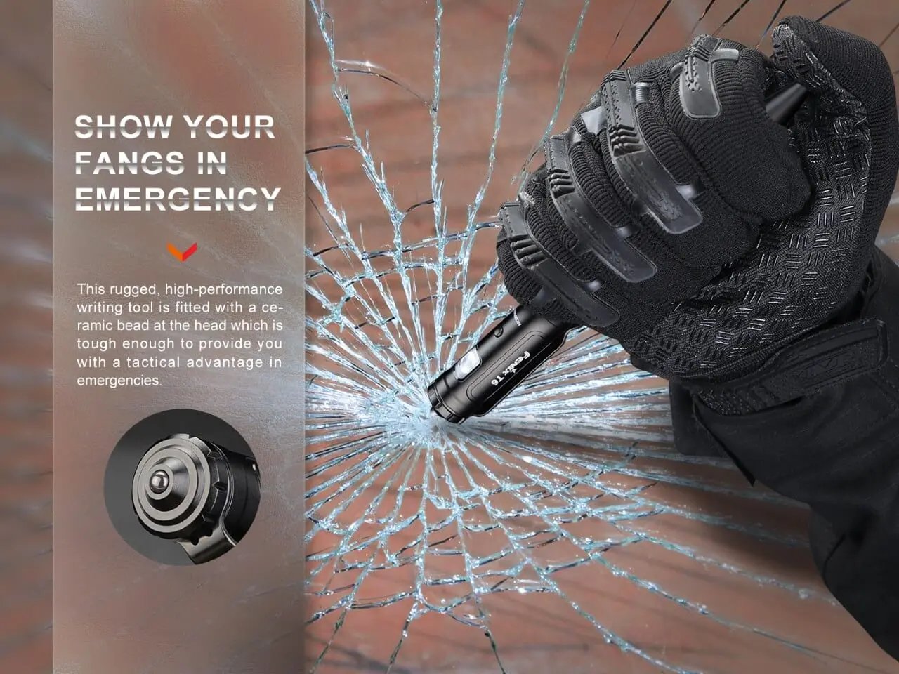 Fenix T6 Tactical LED Penlight Fenix Store