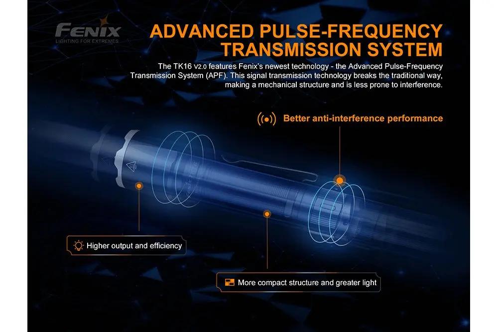 Fenix TK16 V2.0 Tactical Flashlight - 3100 Lumens Fenix Store