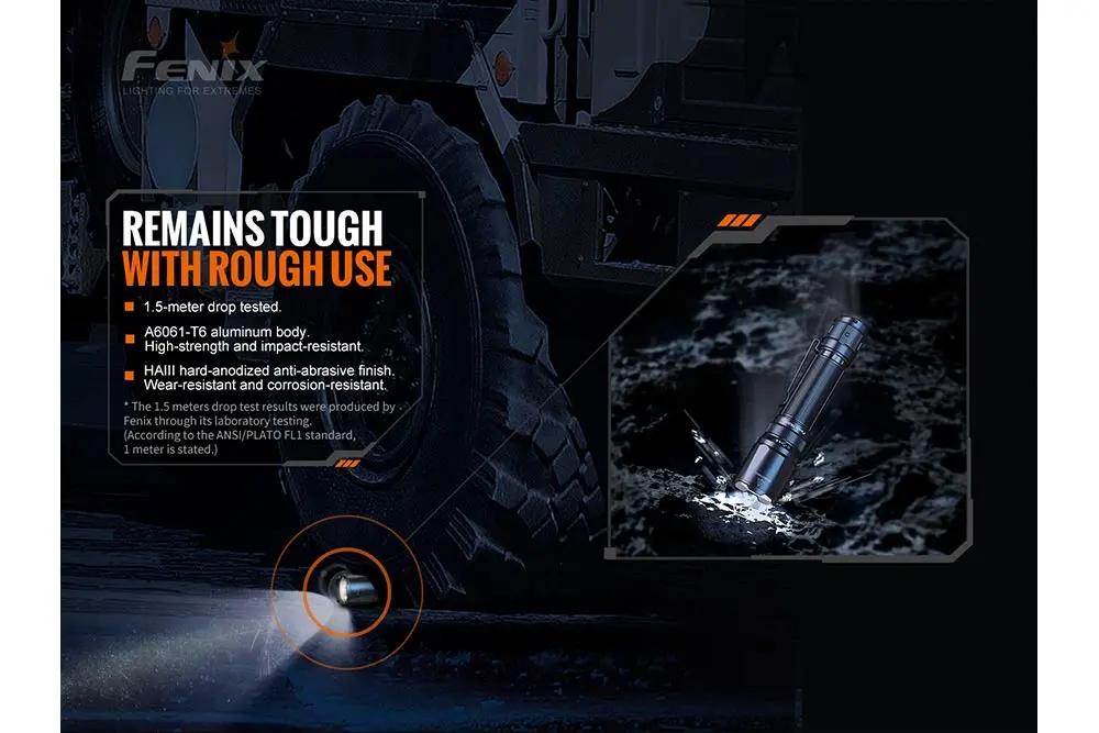 Fenix TK20R V2.0 Rechargeable Flashlight with FREE T5 Tactical Pen (optional) Fenix Store