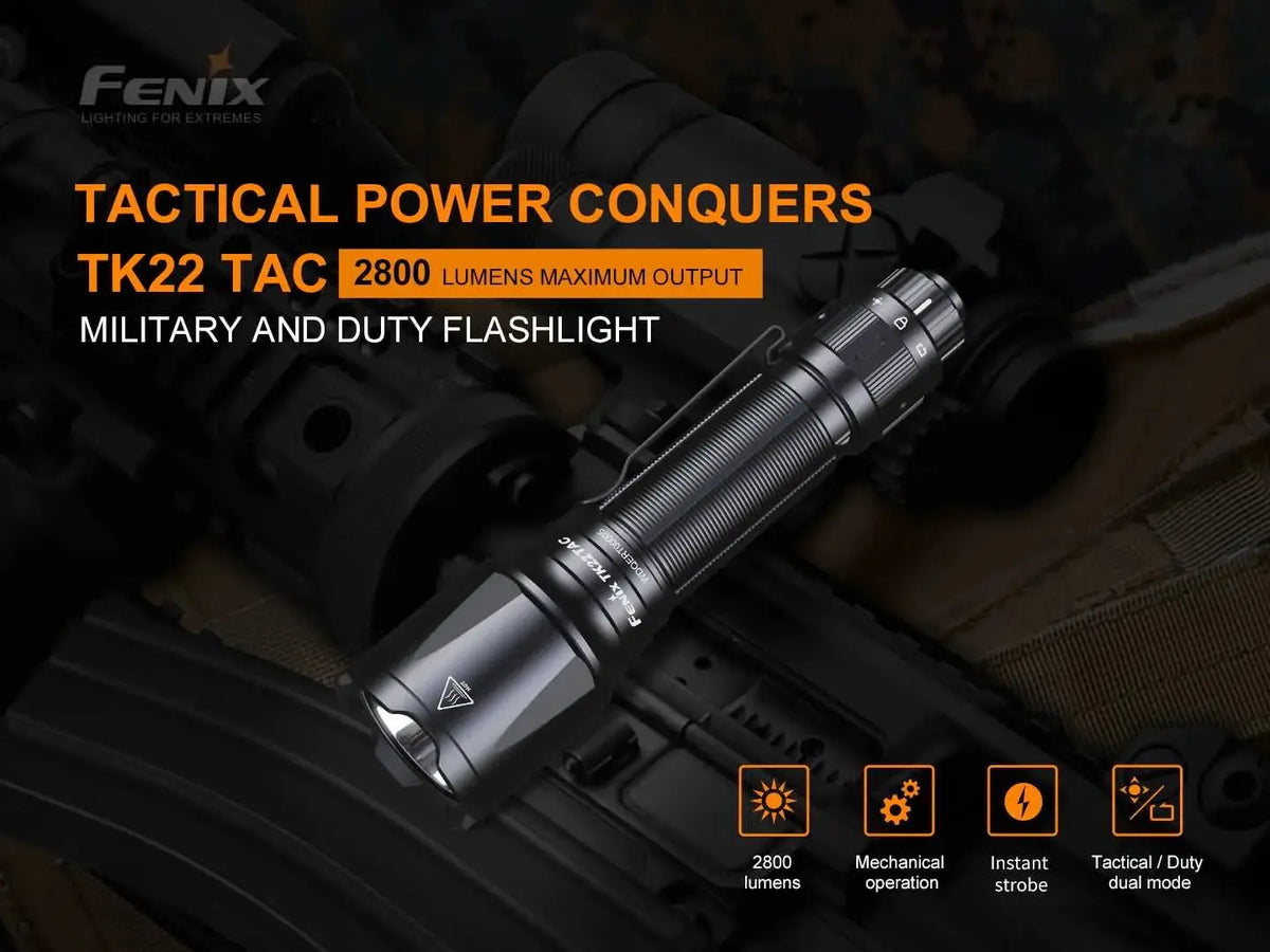 Fenix TK22 TAC - Discontinued Fenix Store