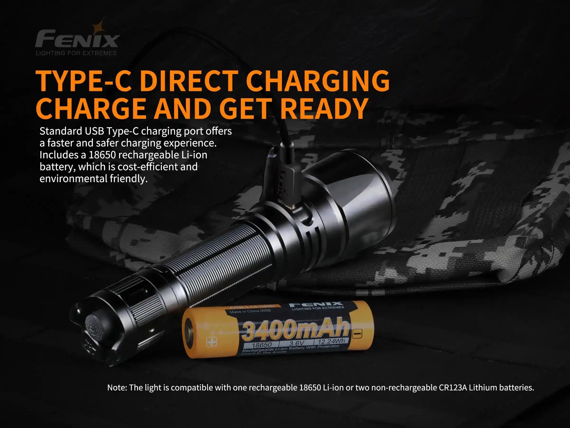 Fenix TK26R Tactical LED Flashlight - 1500 Lumens Fenix Store