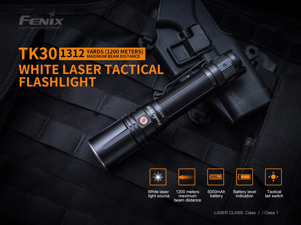 Fenix TK30 White Laser LED Flashlight Fenix Store