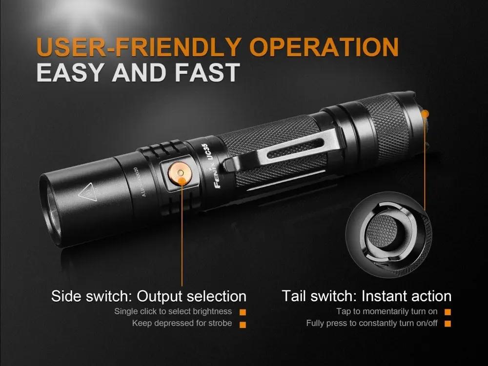 Fenix UC35 V2.0 LED Rechargeable EDC Flashlight Fenix Store