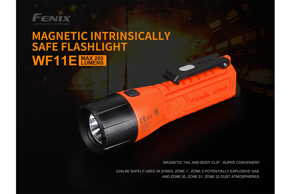 Fenix WF11E Intrinsically Safe Flashlight Fenix Store