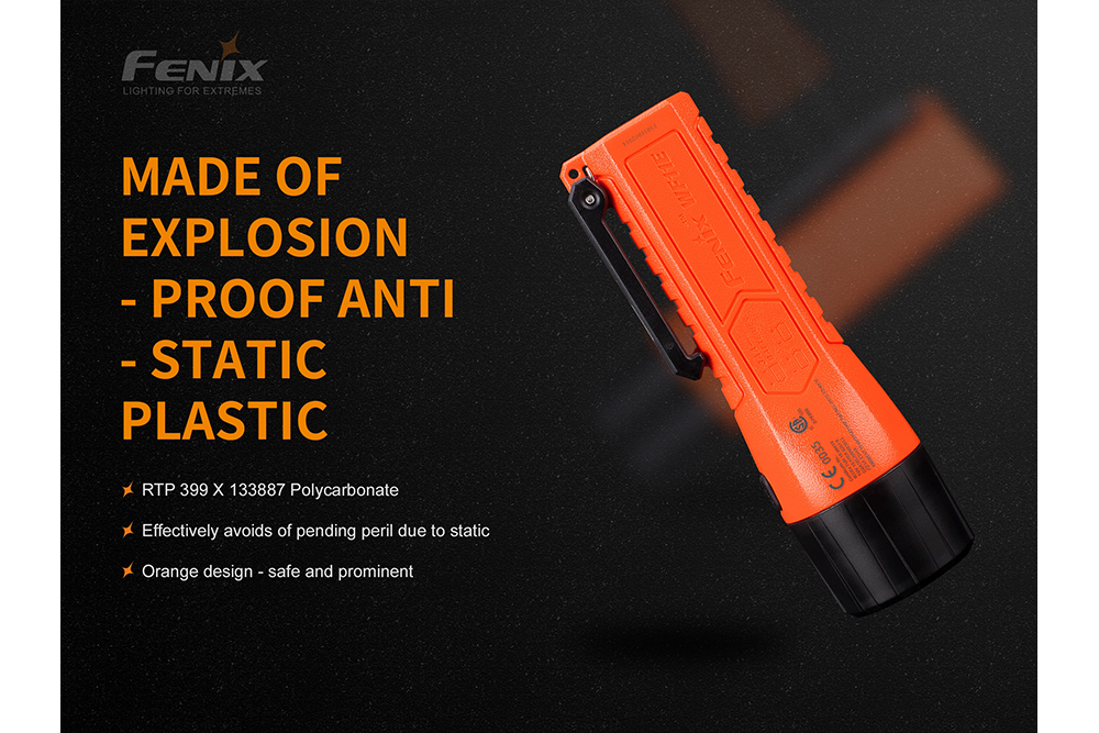 Fenix WF11E Intrinsically Safe Flashlight Fenix Store