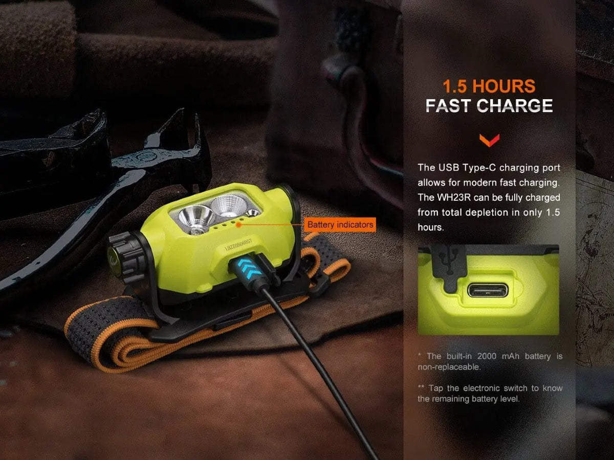 Fenix WH23R Gesture Sensing Industrial LED Headlamp Fenix Store