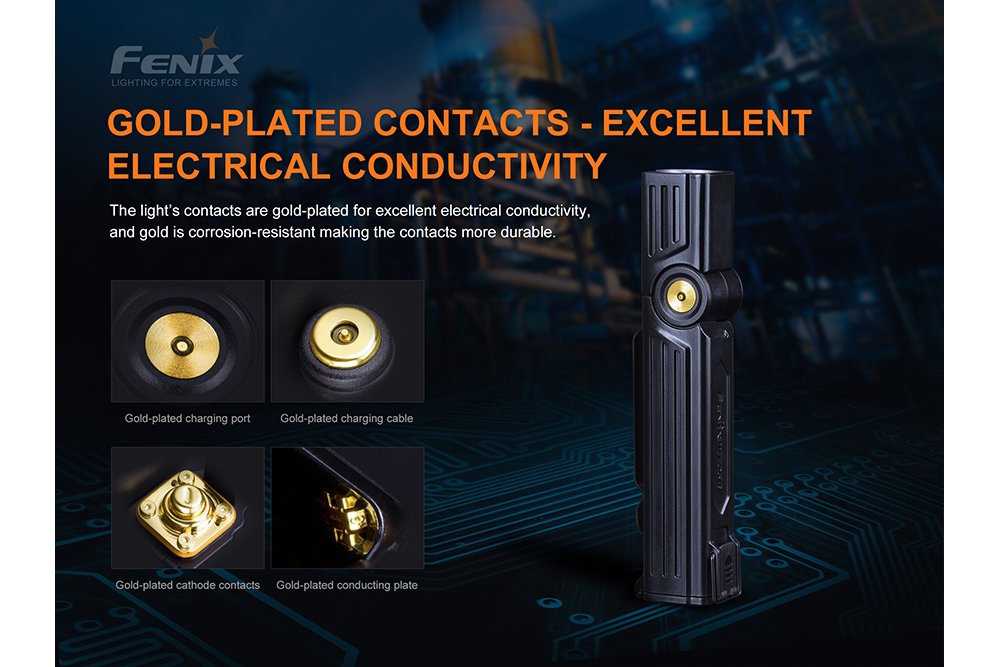 Fenix WT25R Adjustable Head LED Flashlight - 1000 Lumens Fenix Store