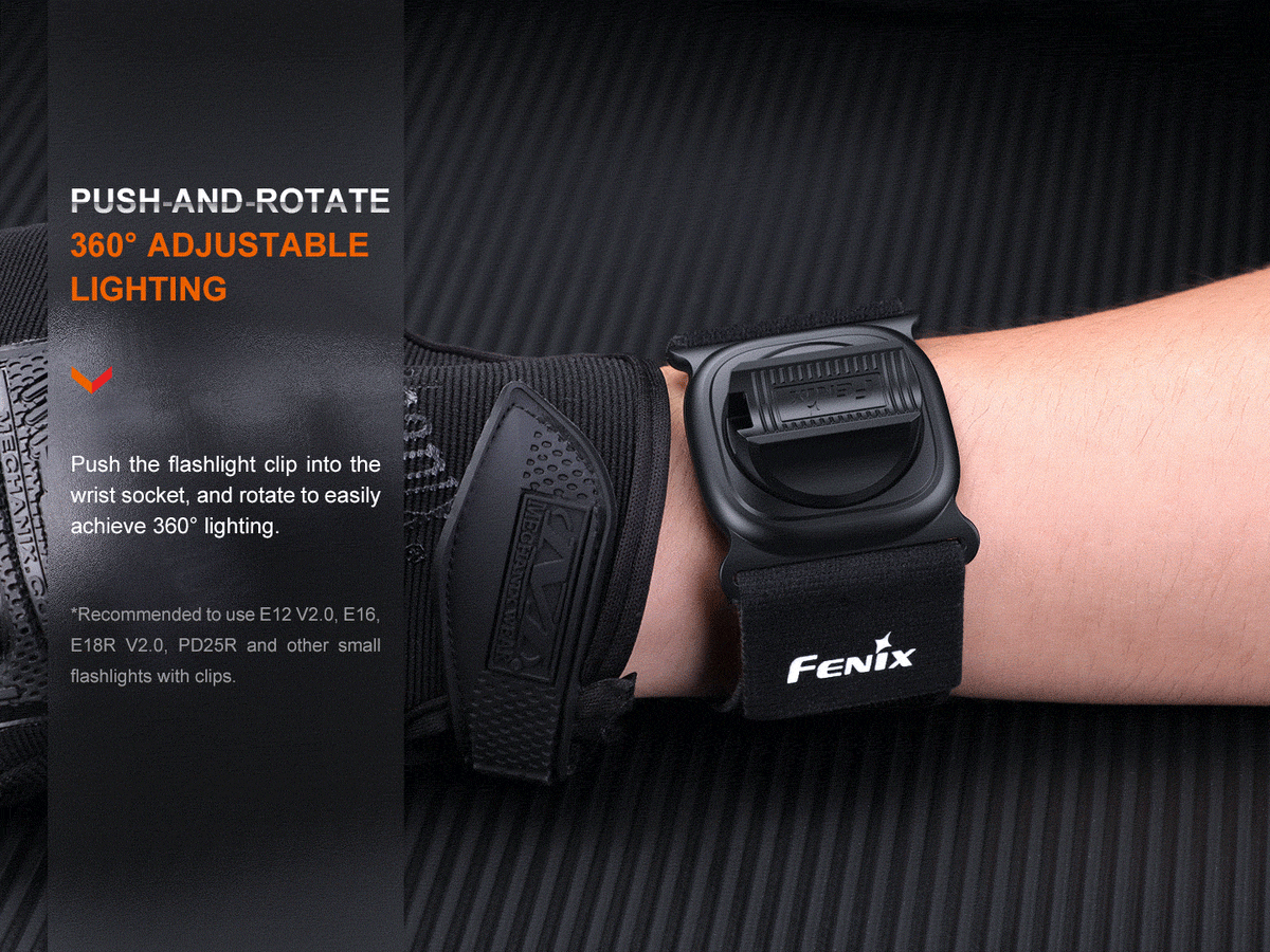 Fenix ALW-01 Wrist Flashlight Holster Fenix Store