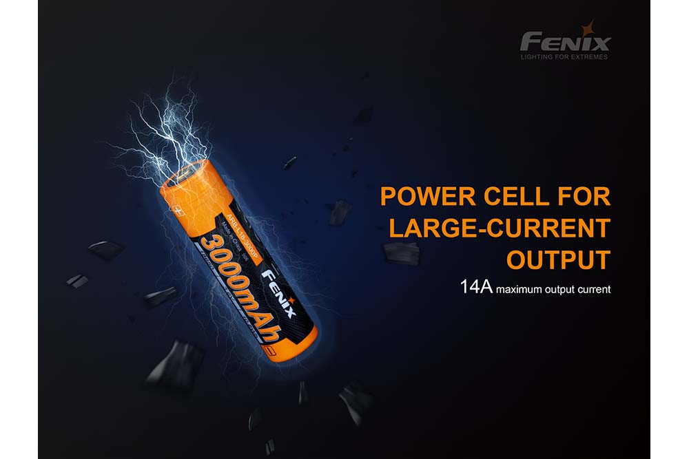 Fenix ARB-L18-3000P Rechargeable Li-ion Battery Fenix Store
