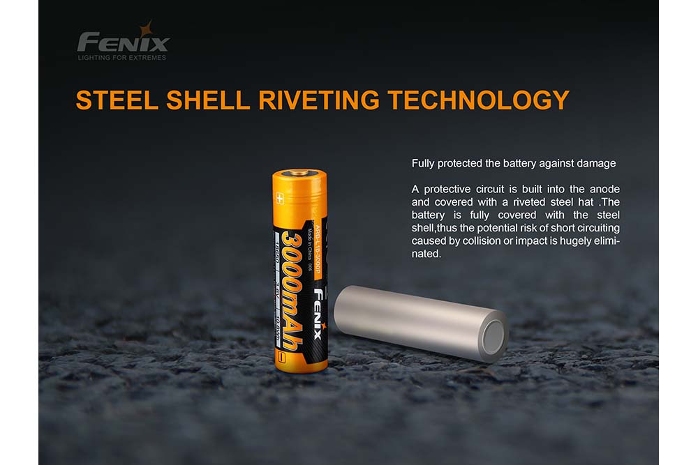 Fenix ARB-L18-3000P Rechargeable Li-ion Battery Fenix Store