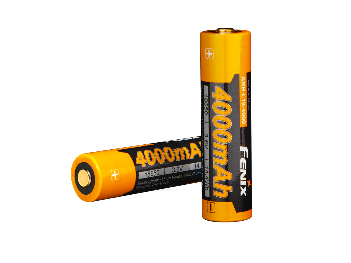 Fenix ARB-L18-4000 High-Capacity 18650 Battery - 4000mAh Fenix Store