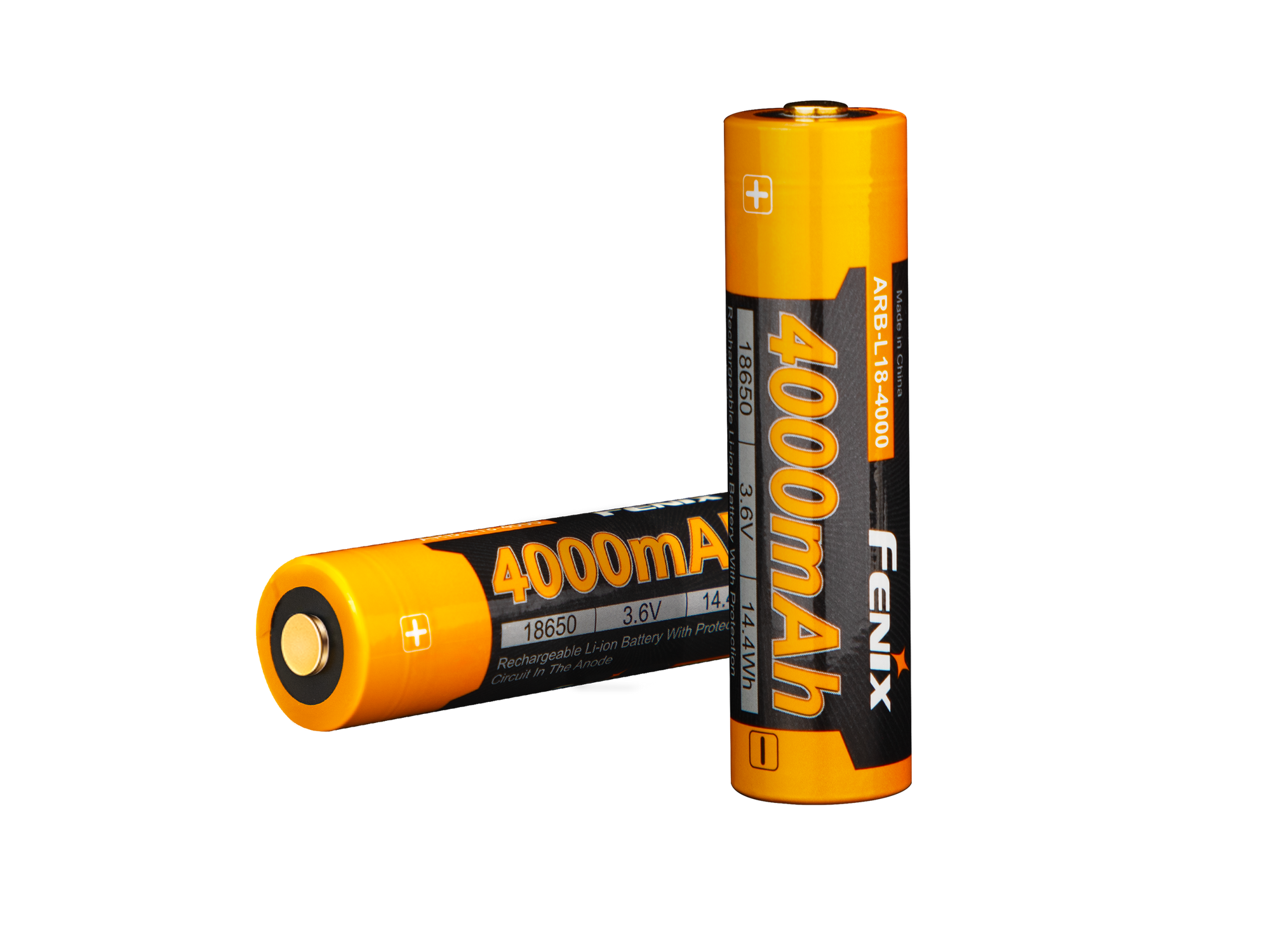 Fenix ARB-L18-4000 High-Capacity 18650 Battery - 4000mAh Fenix Store