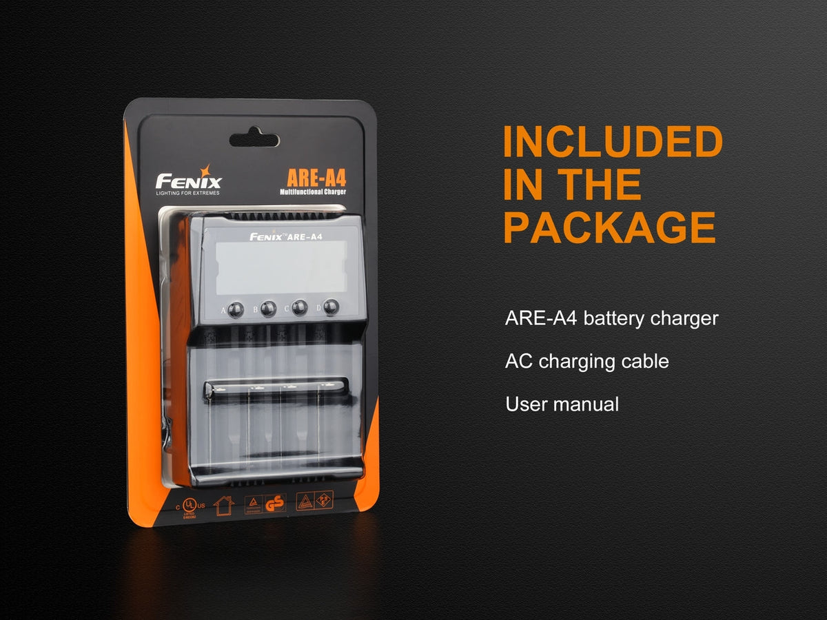 Fenix ARE-A4 Multifunctional Battery Charger Fenix Store