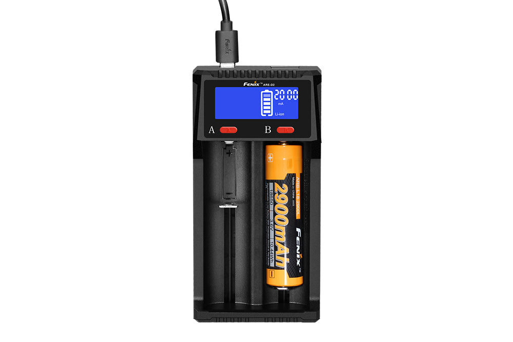 Fenix ARE-D2 Dual Channel Smart Battery Charger Fenix Store