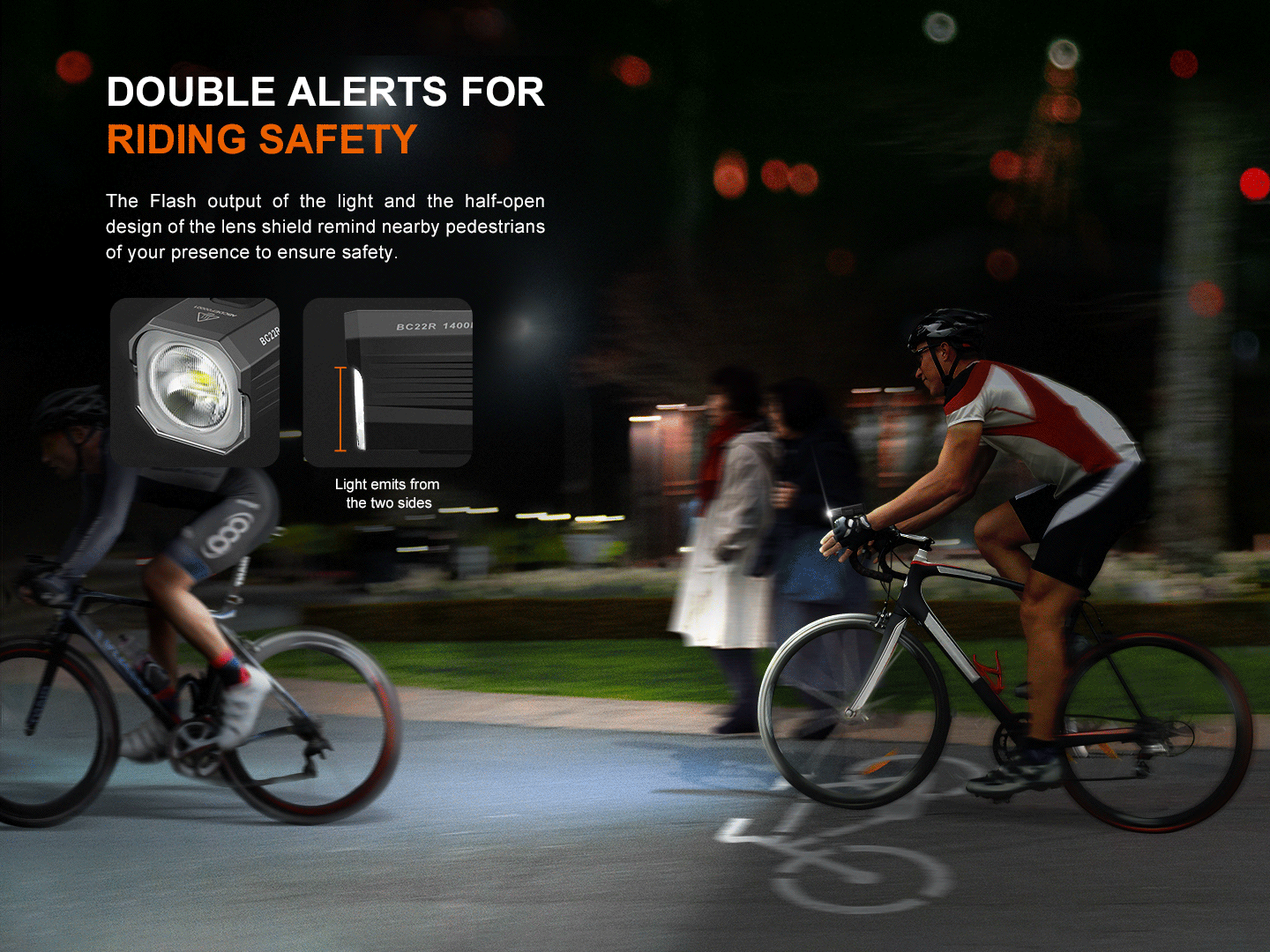 Fenix BC22R High-Performance Road Bike Light Fenix Store