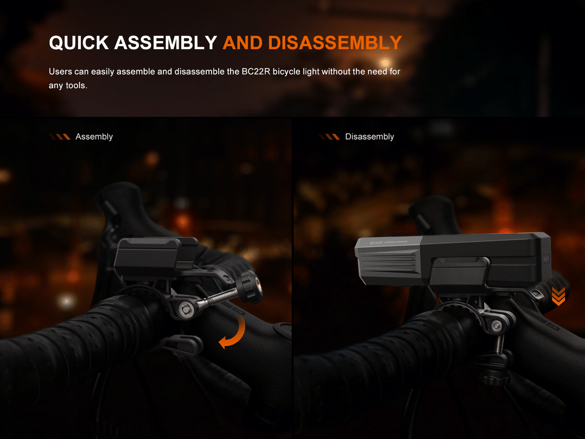 Fenix BC22R High-Performance Road Bike Light Fenix Store