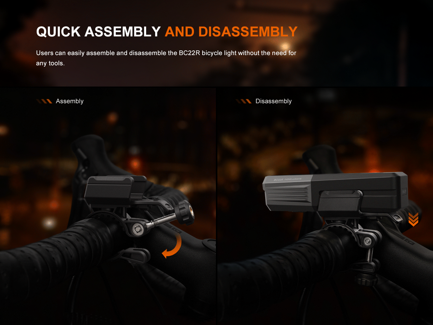 Fenix BC22R High-Performance Road Bike Light Fenix Store