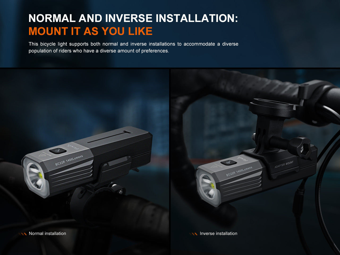 Fenix BC22R High-Performance Road Bike Light Fenix Store