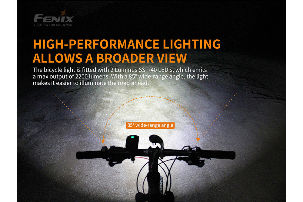Fenix BC30 V2 LED Bike Light Fenix Store