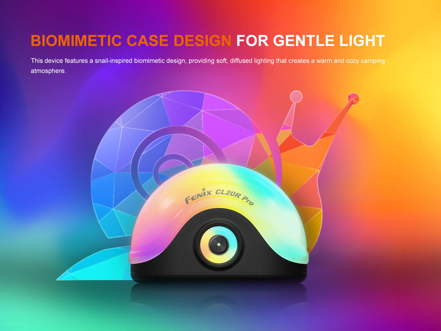 CL20R Pro Smart Multicolor Camping Lantern Fenix Store