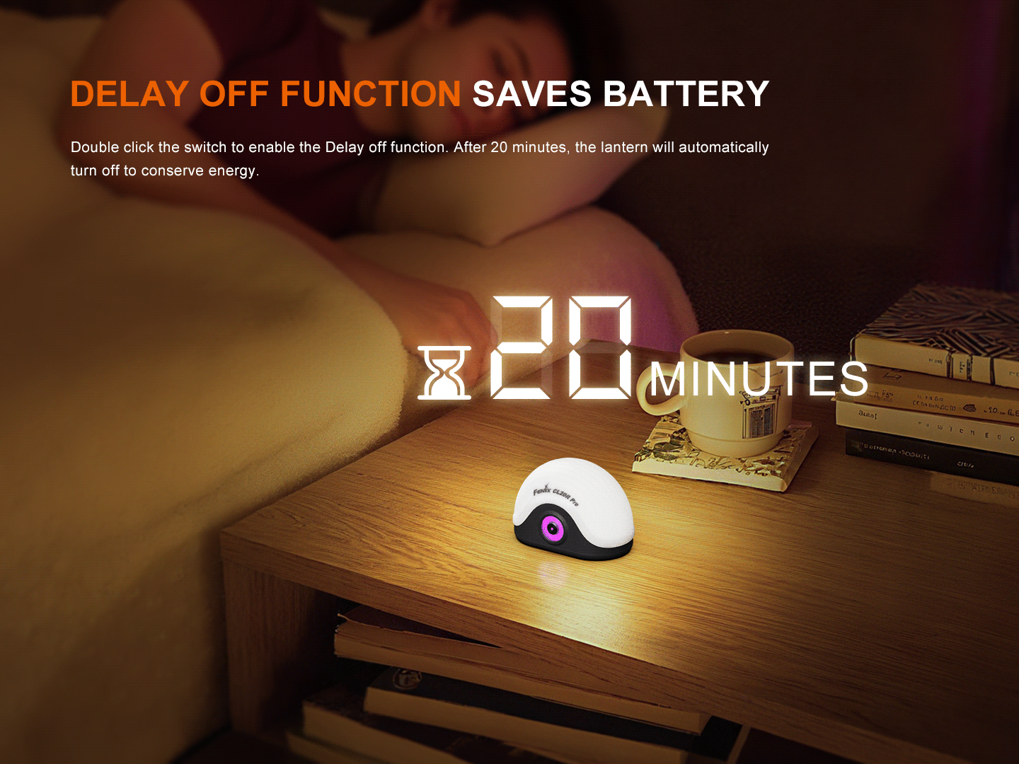 CL20R Pro Smart Multicolor Camping Lantern Fenix Store