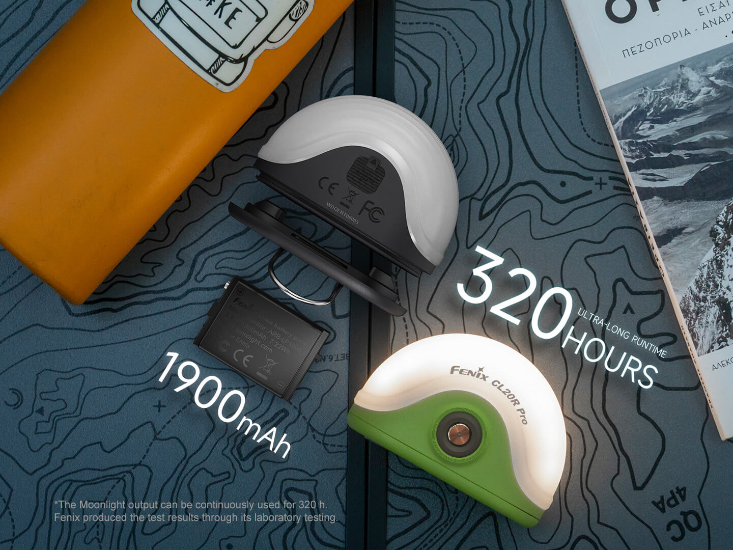 CL20R Pro Smart Multicolor Camping Lantern Fenix Store