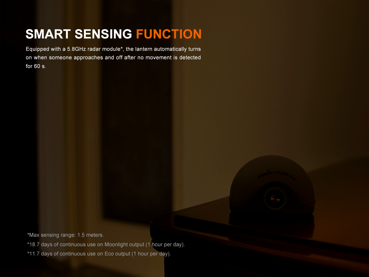 CL20R Pro Smart Multicolor Camping Lantern Fenix Store