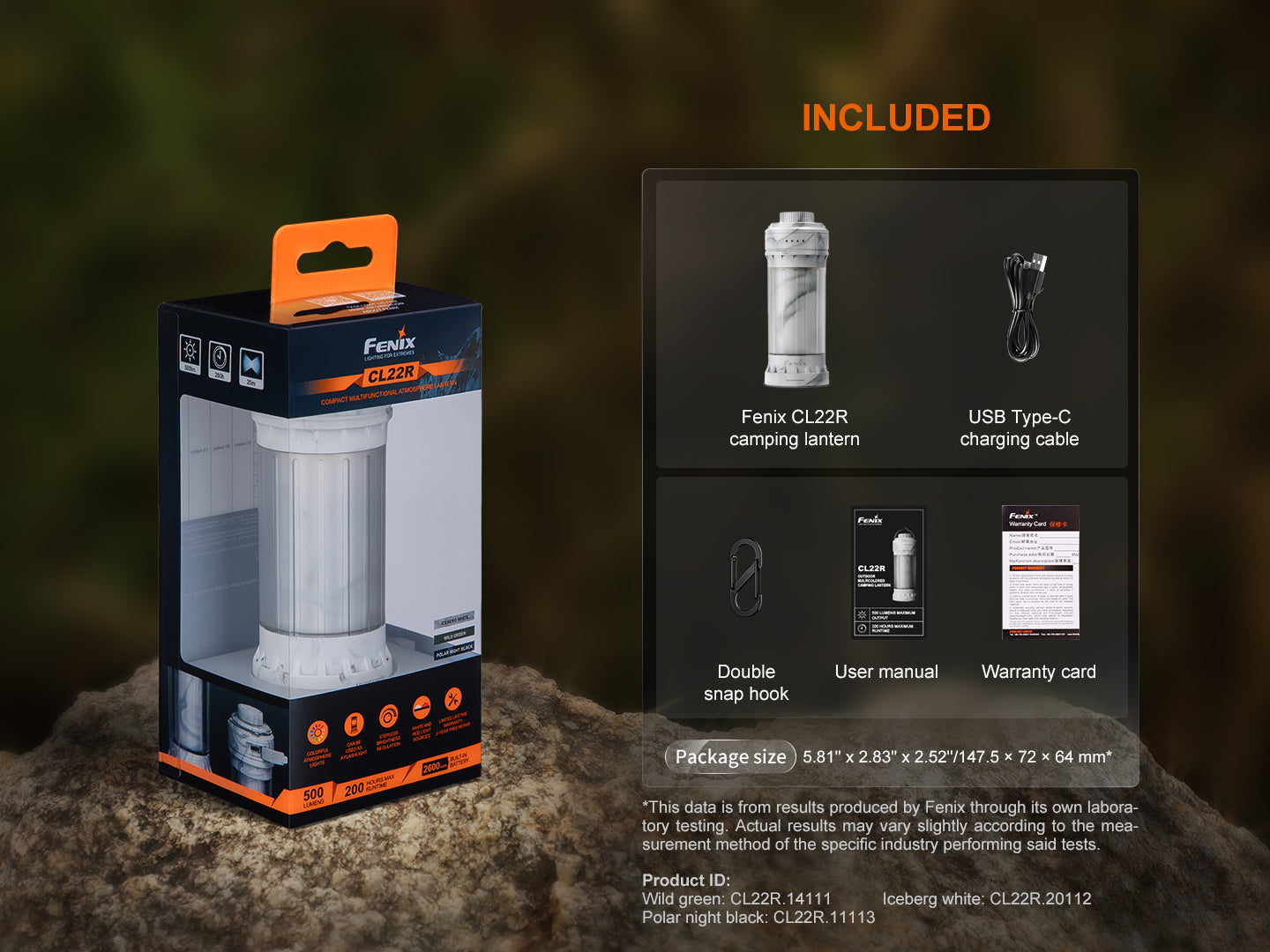 Fenix CL22R Camping Lantern Fenix Store