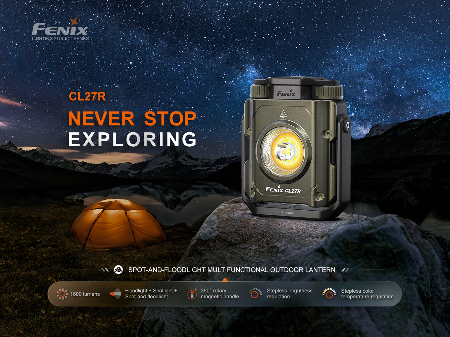 Fenix CL27R Multifunctional Outdoor Lantern Fenix Store