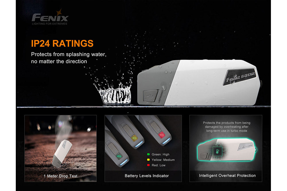 Fenix E-Star - Portable Self-powered Emergency LED Flashlight Fenix Store