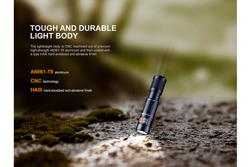 Fenix E05R Mini Keychain LED Flashlight - 400 Lumens Fenix Store