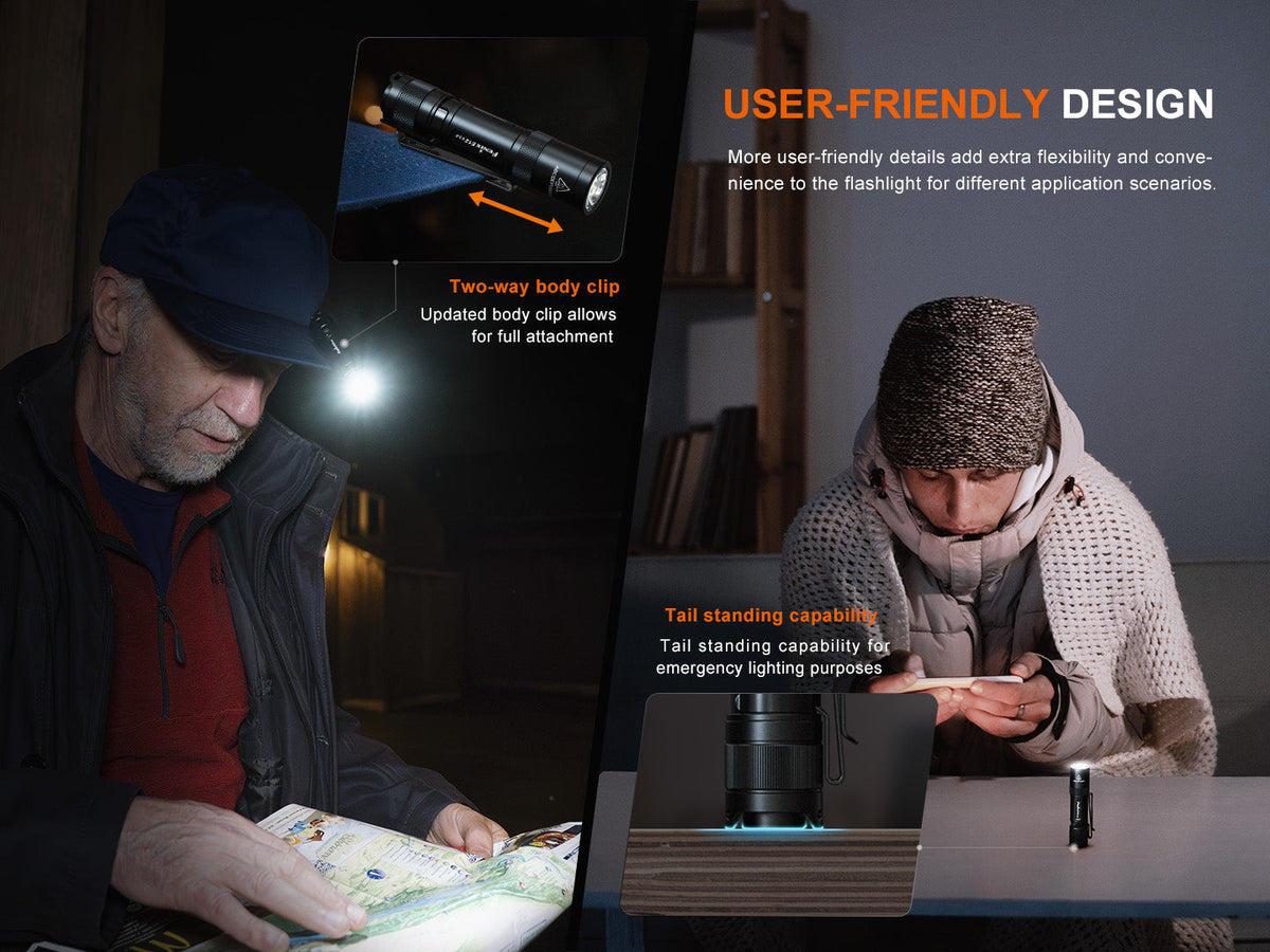 Fenix E12 V3 Pocket EDC AA Flashlight Fenix Store