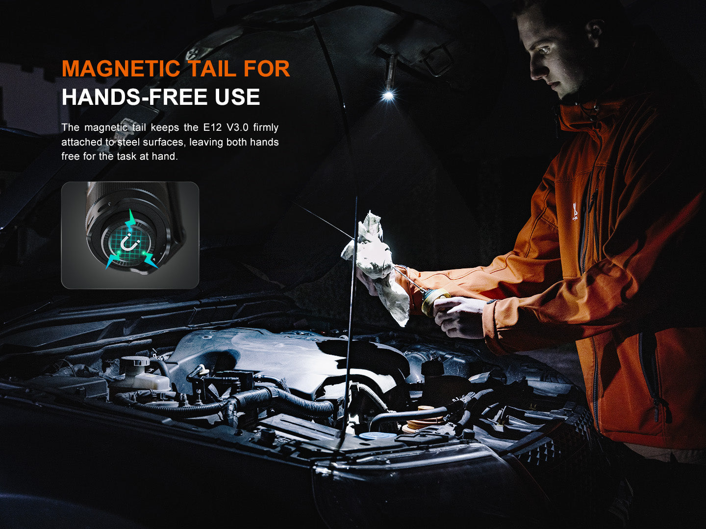 Fenix E12 V3 Pocket EDC AA Flashlight Fenix Store