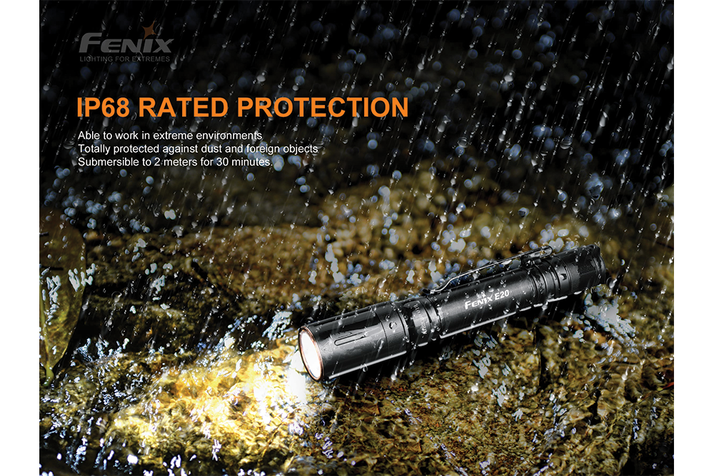 Fenix E20 V2.0 EDC Flashlight - 350 Lumens Fenix Store