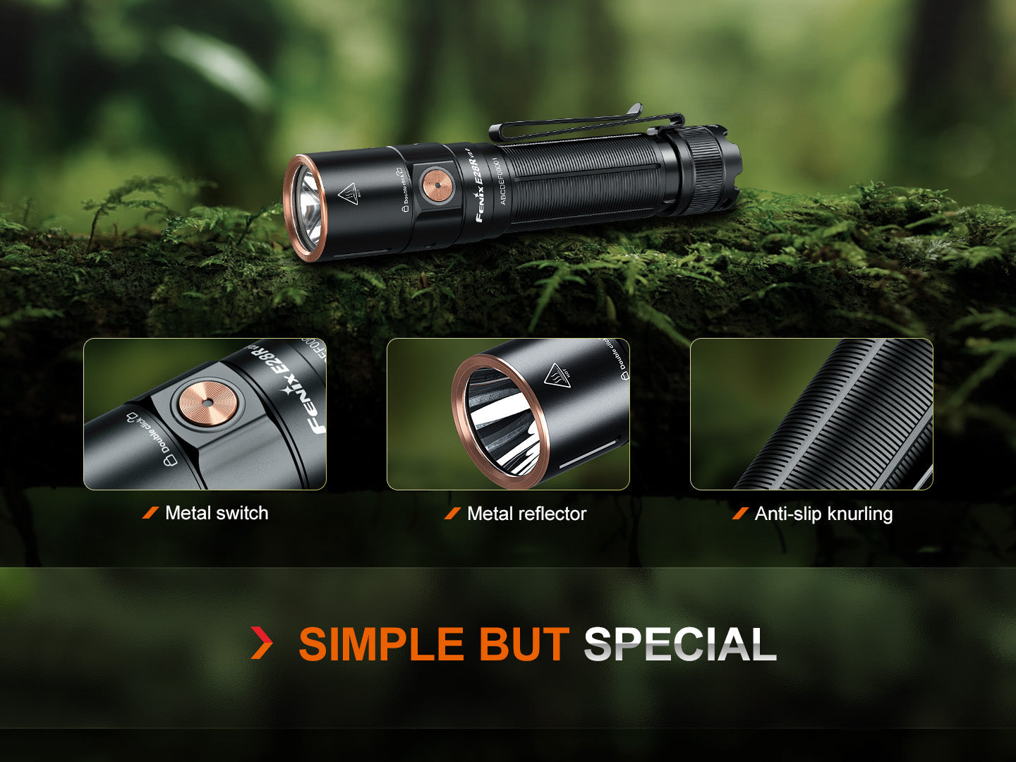 Fenix E28R V2 Rechargeable EDC Flashlight Fenix Store