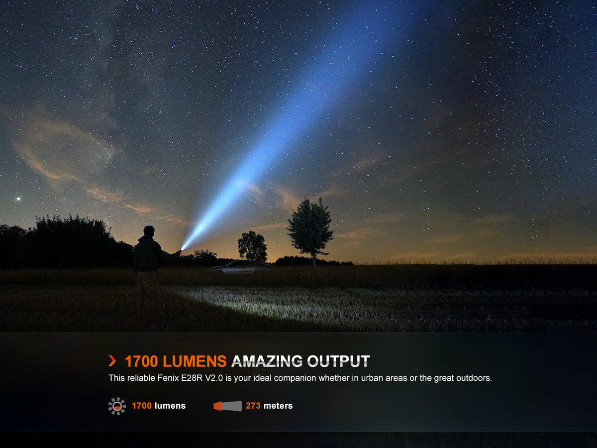 Fenix E28R V2 Rechargeable EDC Flashlight Fenix Store
