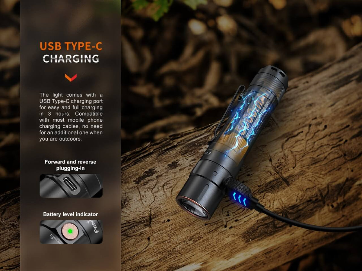 Fenix E35R High-Performance Rechargeable LED Flashlight Fenix Store